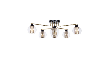 Потолочная люстра Arte Lamp Manchester A7045PL-6BK