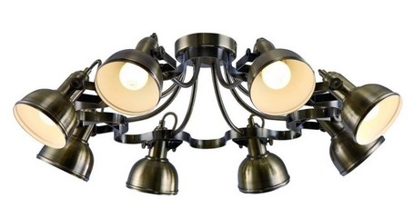 Потолочная люстра Arte Lamp Martin A5216PL-8AB
