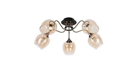 Потолочная люстра Arte Lamp Monica A3831PL-5AB