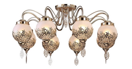Потолочная люстра Arte Lamp Moroccana A4552PL-8GO