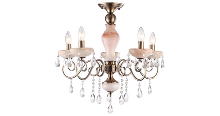 Потолочная люстра Arte Lamp Onyx Red A9591PL-5AB