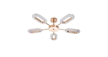 Потолочная люстра Arte Lamp Ovale A2489PL-5GO