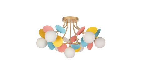 Потолочная люстра Arte Lamp Peacock A1369PL-7MD