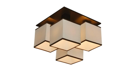 Потолочная люстра Arte Lamp Quadro A4402PL-4BK