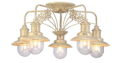 Потолочная люстра Arte Lamp Sailor A4524PL-5WG