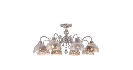 Потолочная люстра Arte Lamp Sicilia A9106PL-8WG