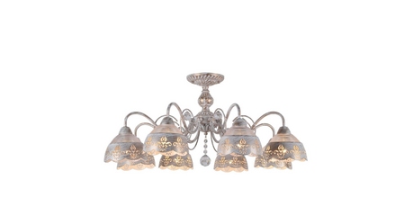 Потолочная люстра Arte Lamp Sicilia A9106PL-8WG