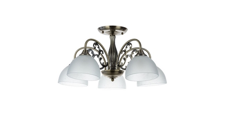 Потолочная люстра Arte Lamp Spica A3037PL-5AB