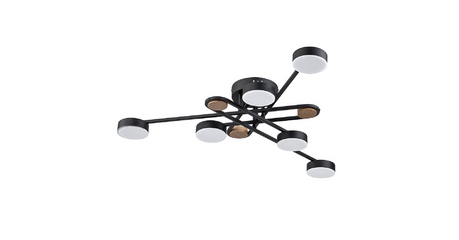 Потолочная люстра Arte Lamp Taygeta A2455PL-6BK