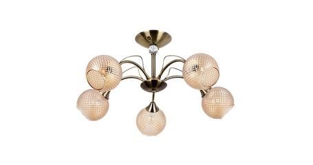 Потолочная люстра Arte Lamp Willow A3461PL-5AB