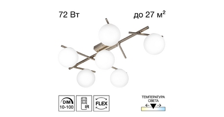 Потолочная люстра Citilux Dorsy CL223161