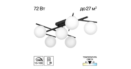 Потолочная люстра Citilux Dorsy CL223162