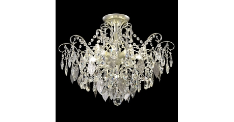 Потолочная люстра Crystal Lux ESMIRALDA PL6 SILVER