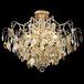 Потолочная люстра Crystal Lux ESMIRALDA PL9 GOLD