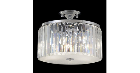 Потолочная люстра Crystal Lux HILTON PL4 CHROME