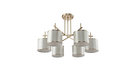 Потолочная люстра Crystal Lux Sergio PL6 Gold