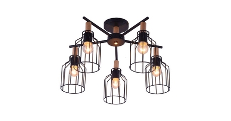 Потолочная люстра Escada 469/5PL Black