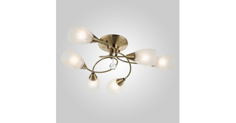 Потолочная люстра Eurosvet 2275/6 античная бронза