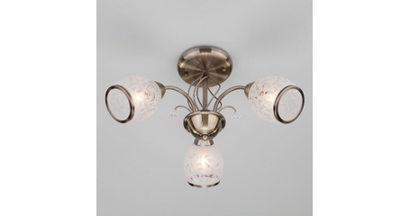 Потолочная люстра Eurosvet 30026/3 античная бронза