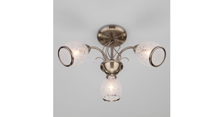 Потолочная люстра Eurosvet 30026/3 античная бронза