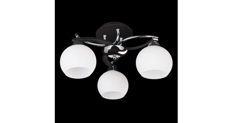 Потолочная люстра Eurosvet 9654/3 хром/венге