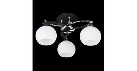 Потолочная люстра Eurosvet 9654/3 хром/венге