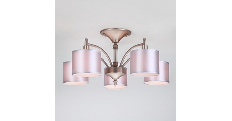 Потолочная люстра Eurosvet Adagio 60080/5 сатин-никель