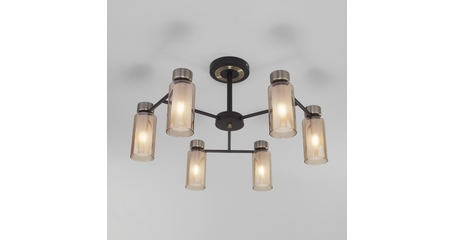 Потолочная люстра Eurosvet Amado 70115/6 черный