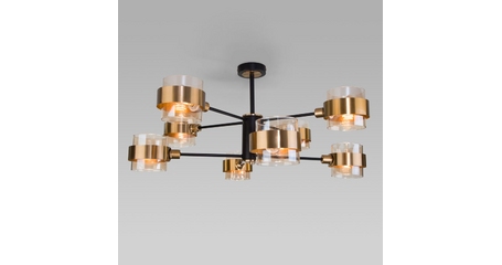 Потолочная люстра Eurosvet Arcada 70127/8 черный