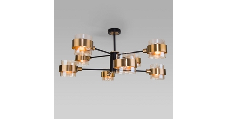 Потолочная люстра Eurosvet Arcada 70127/8 черный