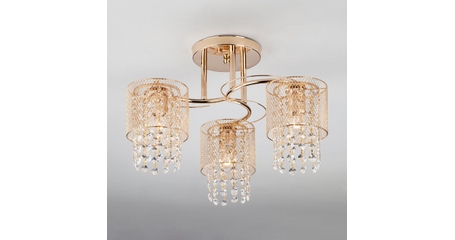 Потолочная люстра Eurosvet Bonnie 30137/3 золото