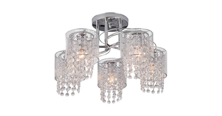 Потолочная люстра Eurosvet Bonnie 30137/5 хром