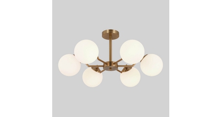 Потолочная люстра Eurosvet Frost 70154/6 латунь