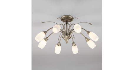 Потолочная люстра Eurosvet Ginevra 30280/8 античная бронза