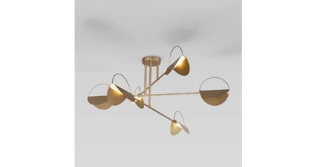 Потолочная люстра Eurosvet Grazia 70148/6 золото Smart a062038