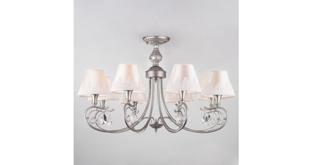 Потолочная люстра Eurosvet Incanto 60069/8 серебро