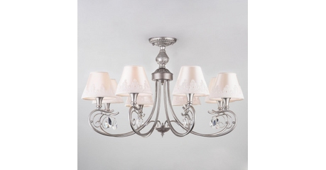 Потолочная люстра Eurosvet Incanto 60069/8 серебро