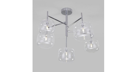 Потолочная люстра Eurosvet Jar 70128/5 хром