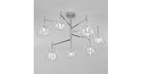 Потолочная люстра Eurosvet Jar 70128/7 хром