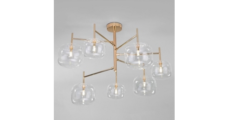 Потолочная люстра Eurosvet Jar 70128/7 золото