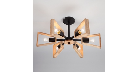 Потолочная люстра Eurosvet Klark 70056/6 черный