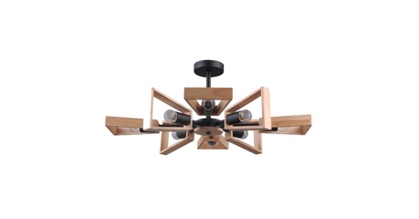 Потолочная люстра Eurosvet Klark 70056/8 черный