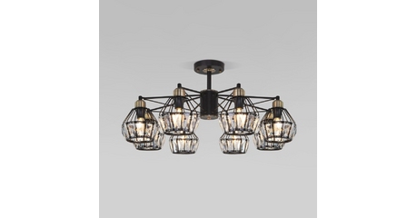 Потолочная люстра Eurosvet Lord 70075/8 черный