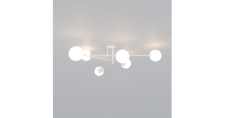 Потолочная люстра Eurosvet Netz 30181/6 белый Smart a062215