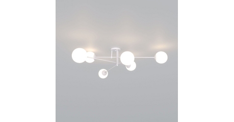 Потолочная люстра Eurosvet Netz 30181/6 белый Smart a062215