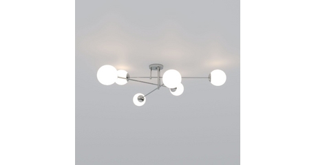 Потолочная люстра Eurosvet Netz 30181/6 хром Smart a062216