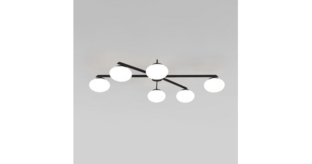 Потолочная люстра Eurosvet Opaline 70220/6 черный a065765
