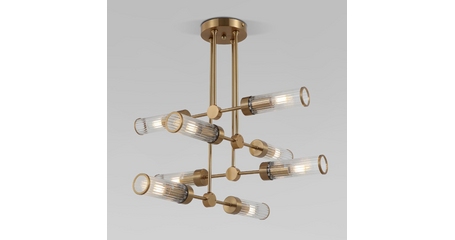 Потолочная люстра Eurosvet Oriens 60166/8 латунь Smart a068072
