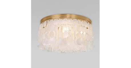 Потолочная люстра Eurosvet Sandra60084/5 латунь/перламутр Smart a071170