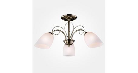 Потолочная люстра Eurosvet Стефани 30107/3 античная бронза